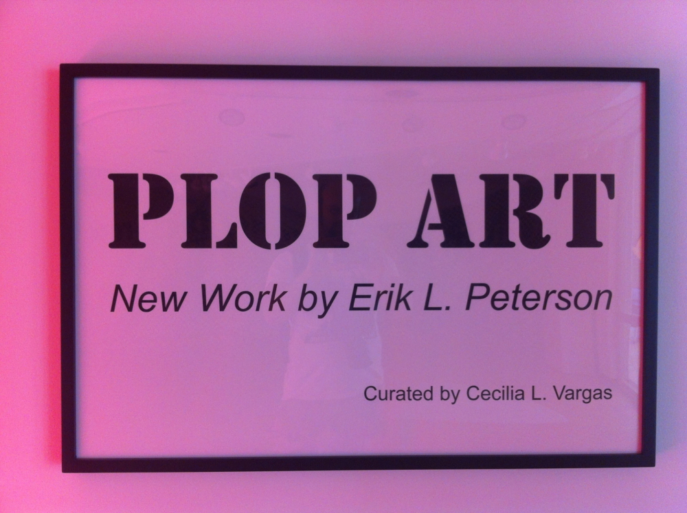 Plop Art New Work by Erik L. Peterson Erik L. Peterson Art