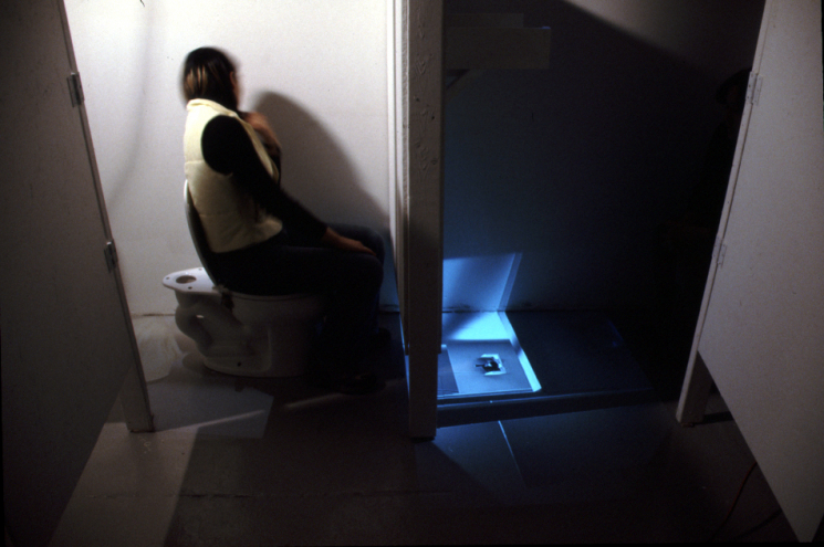 Community Bathroom for Security Purposes (with video feed)
